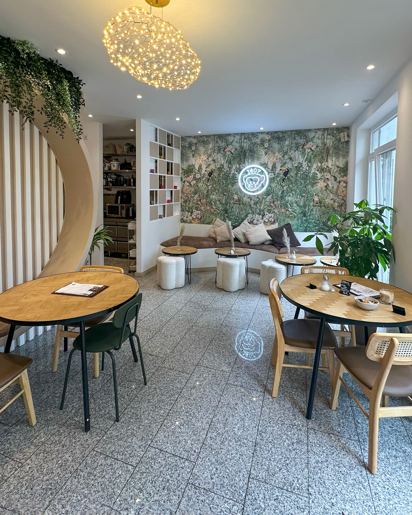 Fresh coffee being poured